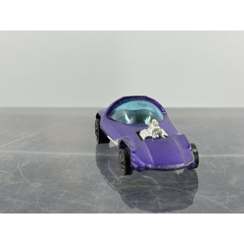 Hot Wheels Redline Silhouette 1967 Purple Gray Interior Made In Hong Kong - Picture 2 of 8